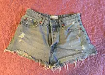 Jean shorts