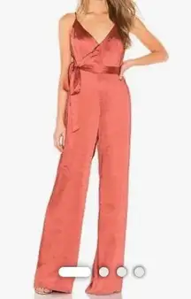 Revolve Coral Jumpsuit