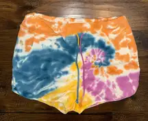 NWOT DAYDREAMER SHORTS SIZE MEDIUM TIE DYE