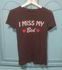 WILDFOX 🦊💋 Wildfox Tee “ I Miss My Bed