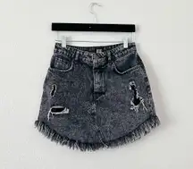 Urban Outfitters Distressed Mini Skirt