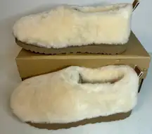 Classic Cozy Genuine Shearling Bootie Natural color casual classic comfy winter