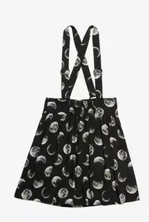 Hot Topic Moon Phase Suspender Skirt Size XL