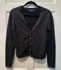 J. McLaughlin Shimmer Button‎ Down Cardigan