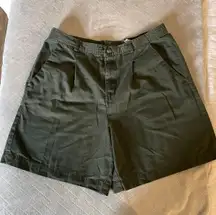 Vintage Green Shorts