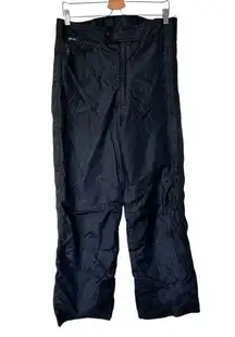 The North Face VTG Large black Gore Tex women's side Zip Nylon Snow Pants