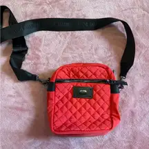 Steve Madden Red and Black Crossbody Bag