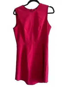 Pink Martini Sheath Pink Sleeveless Mini Dress Zipper Party Barbie  Size S