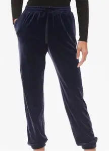 NWT GAP Velvet Joggers in True Indigo | Size XS