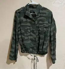 RAILS Rowen Forest Green Camouflage Camo Jacket XS