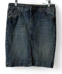 Y2K No Boundaries Denim Mini Skirt
