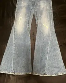 super flare jeans