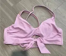 Shade & Shore Light Pink Bikini Top
