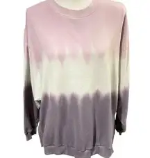 American Eagle AHH-MAZINGLY Soft Jegging Fit TieDye Pink/Purple Sweatshirt SMALL