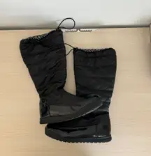 Cute Black Winter Snow Boots