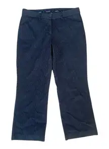 Vintage Y2K Mid-Rise Cropped Pinstripe Editor Pants 8