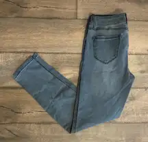 1822 Denim Skinny Jeans Dark Wash