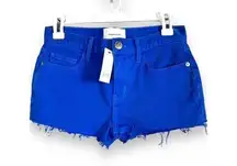 Current/Elliot The Boyfriend Short Blue NWT