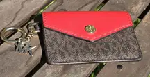Michael Kors Keychain Card Case Signature
