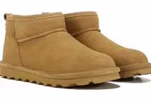 BearPaw Women's Shorty Suede Boots