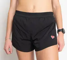 Heartbreak women's Bear cage 2'' High split shorts‎ black size Large