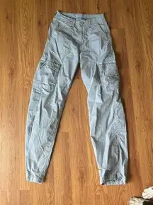 AE Stretch Cargo Straight Pant Gray WORN ONCE