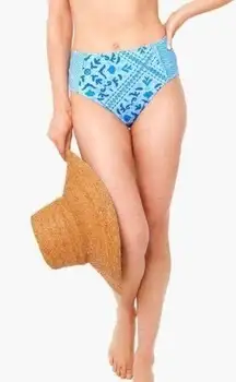 NWT Vineyard Vines Calm Water High Waist Bikini Bottom