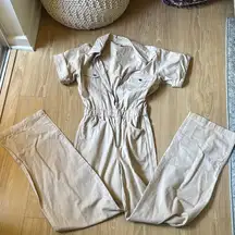 Weworewhat Tan Jumpsuit