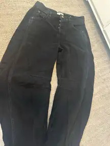 Free People Barrel Jeans