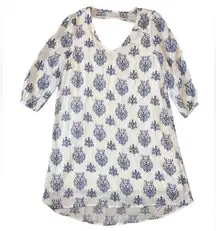 Staccato blue and white floral mini dress. Size small. NWOT. Beautiful Dress