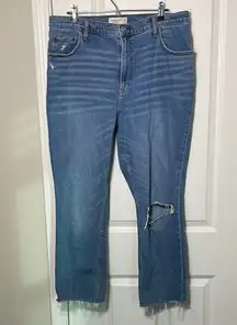 Abercrombie 90s slim straight ultra high rise jeans