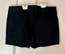 J. Crew Factory black 5” chino shorts