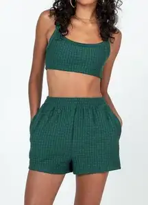 Green Arabella Short Set 
