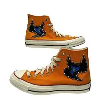 Converse Chuck 70 Come Tees Star Light Path Orange High Tops Men’s 8 Women’s 10
