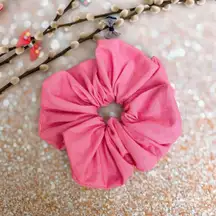 JUMBO Scrunchie Pink Oversized Scrunchie