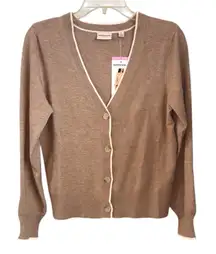 NEW Scotch & Soda Women's Cardigan Sweater size S Camel