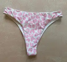 Pink  Cheetah Bikini Bottoms