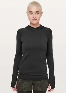 Lululemon Rest Less Fitted Textured Long Sleeve Hoodie 6