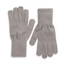 Trouve Knit Winter Women’s Gloves Grey