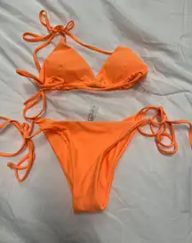 Orange Bikini Set