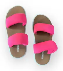 32 degrees cool puffy pink sandals