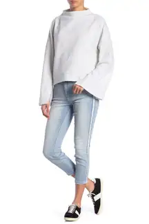 Demi Mid Rise Crop Skinny Jeans NEW