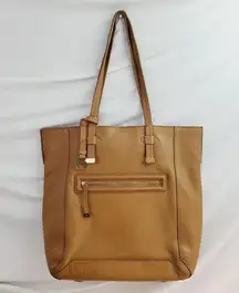 Halston Heritage Women's Handbags Tan Leather Tote Medium Size