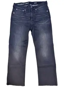 J Crew Demi Boot Crop Jeans Dark Wash Denim Womens Size 27P