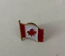 Boutique Little Canadian flag pin