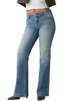 Pacsun Jade Low Rise Bootcut Jeans Light Blue Tint NWT Size 28