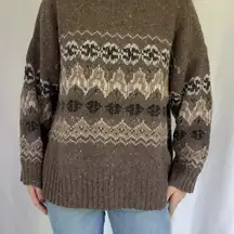 NWOT Altuzarra Cecie Sweater - Oak Moss Fairisle