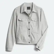 Stitch Fix Liverpool Gray Denim Jacket Fossile Grey‎ Size Large