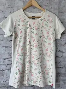 The North Face  Women’s T-Shirt Beige Bamboo Leaves Print Size L