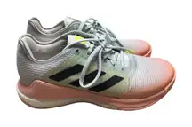 Adidas Crazyflight FX1781 Women’s 9.5 Halo Blue Pink BOOST Indoor Court Shoes